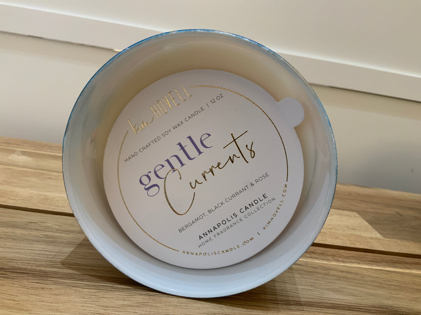 Annapolis Candle GENTLE CURRENTS 3 wick candle Kim Hovell