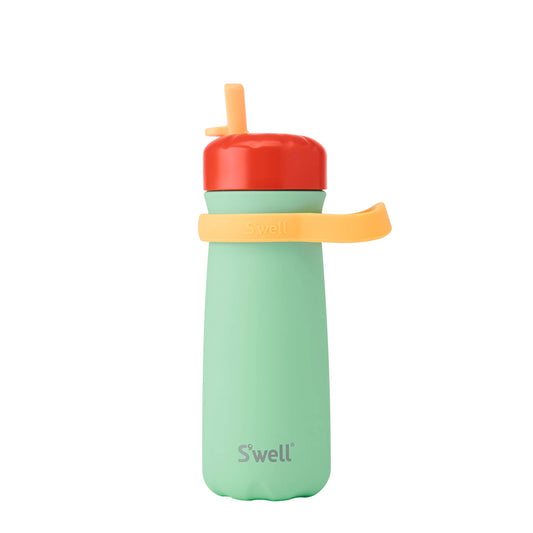 Swell 16oz Spring Green Traveler with Flip Straw Lid