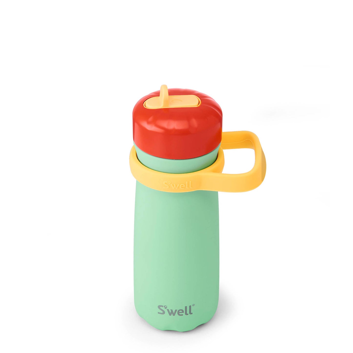 Swell 16oz Spring Green Traveler with Flip Straw Lid
