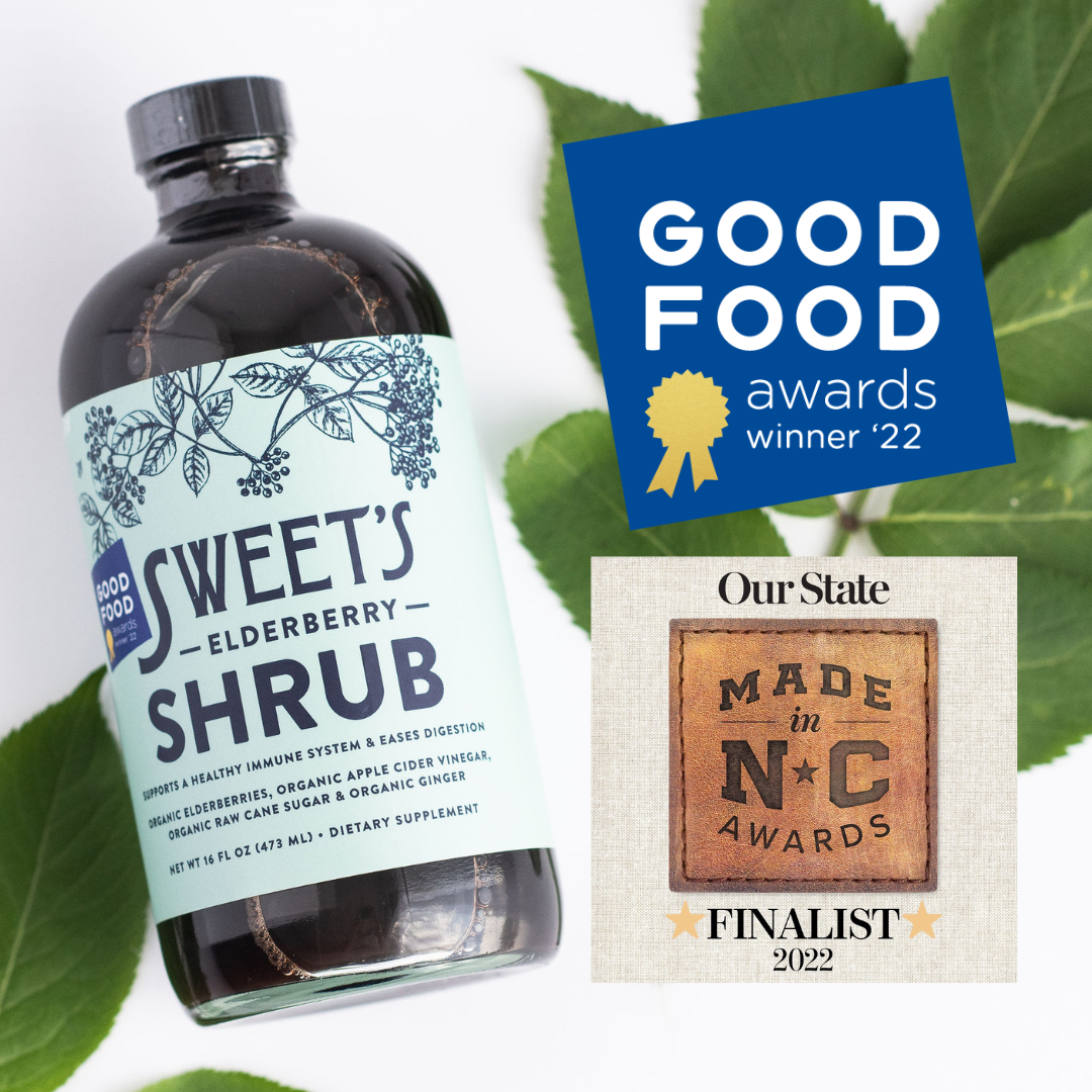 Sweet’s Elderberry Shrub - 16 oz - Immune/Gut Health + Drink Mixer