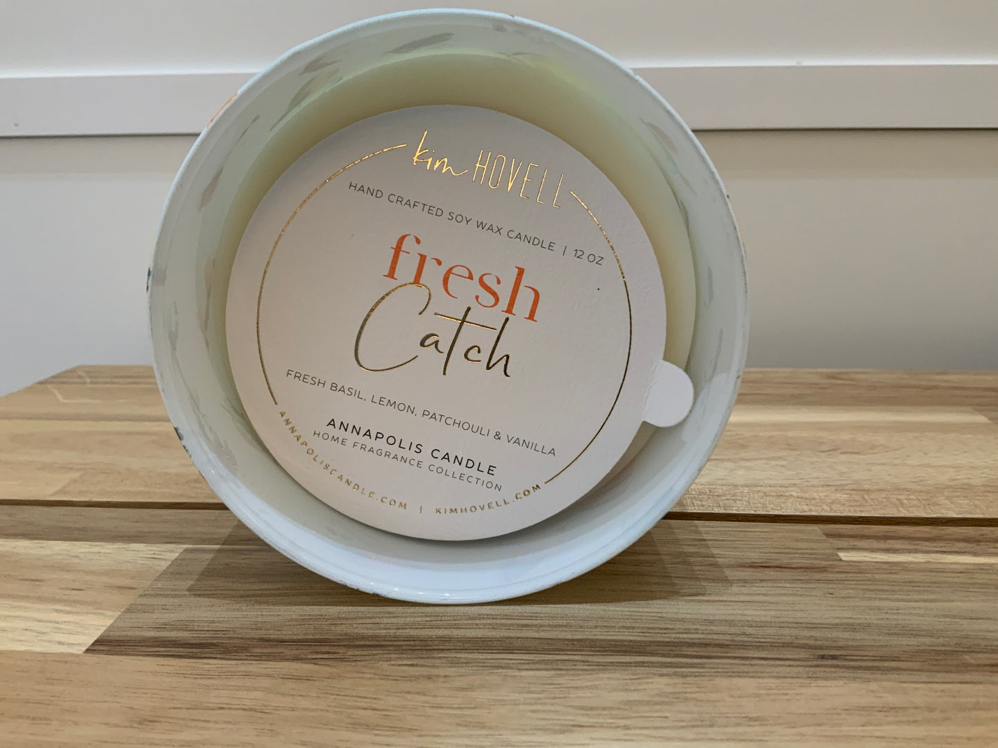 Annapolis Candle FRESH CATCH 3 wick candle Kim Hovell
