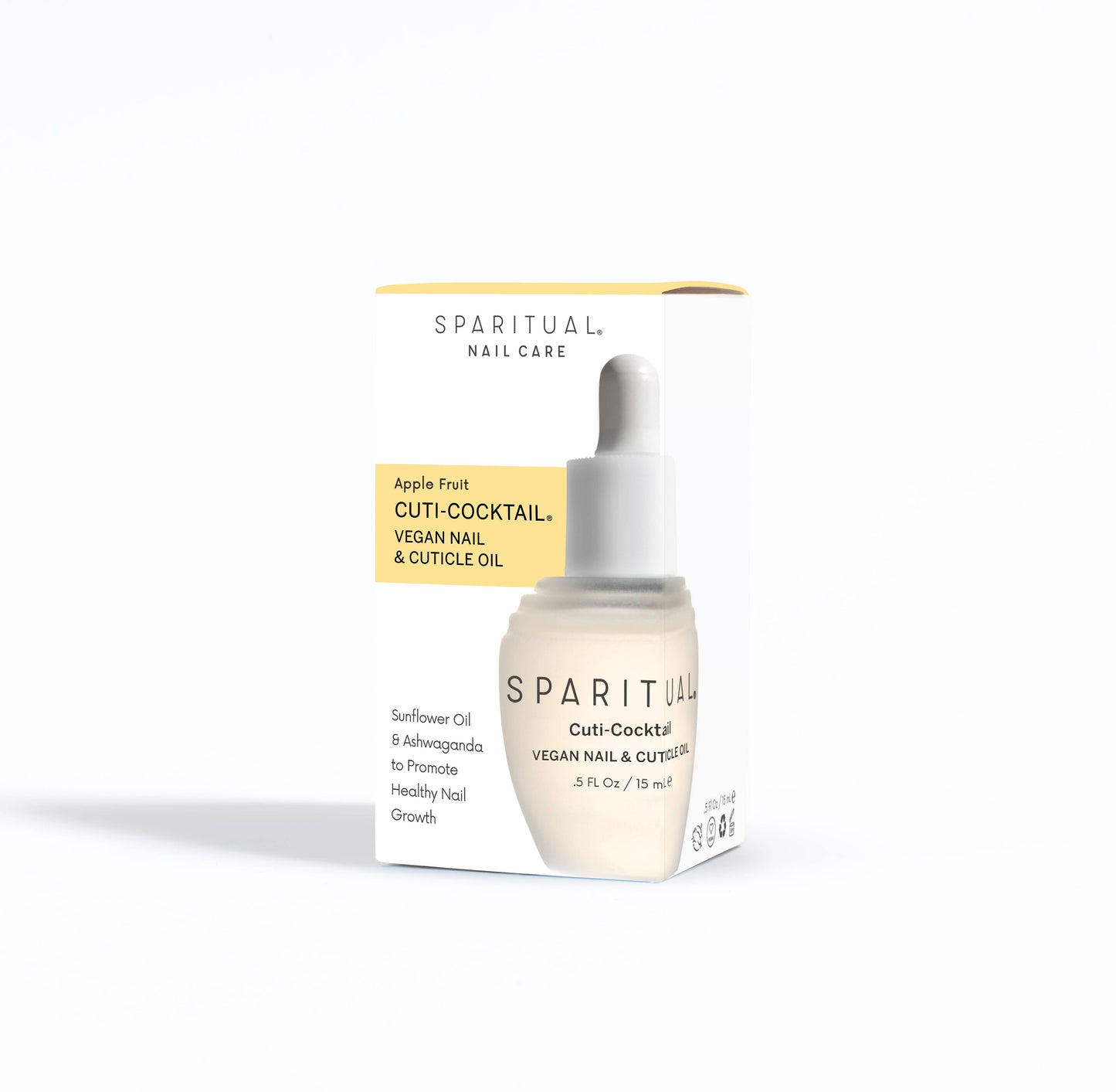 Cuti-Cocktail Vegan Nail & Cuticle Oil: .5oz Retail Size