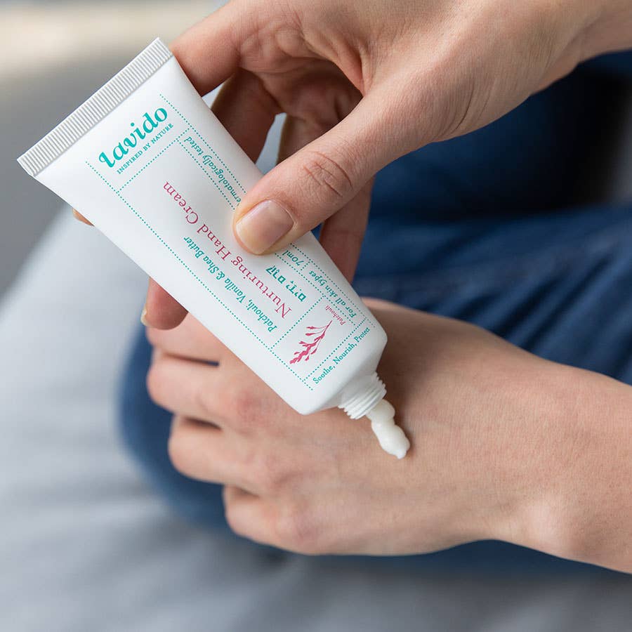 Lavido Nurturing Hand Cream: Patchouli Vanilla & Shea Butter