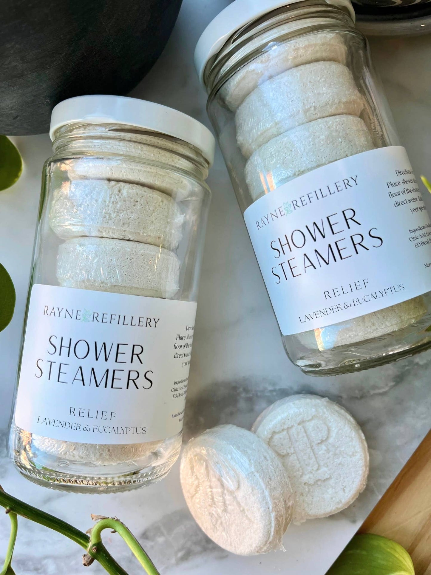 Shower Steamers - 6ct Jar: Relief Lavender & Eucalyptus
