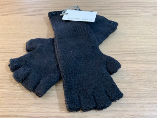 Barefoot Dreams Fingerless Gloves Black