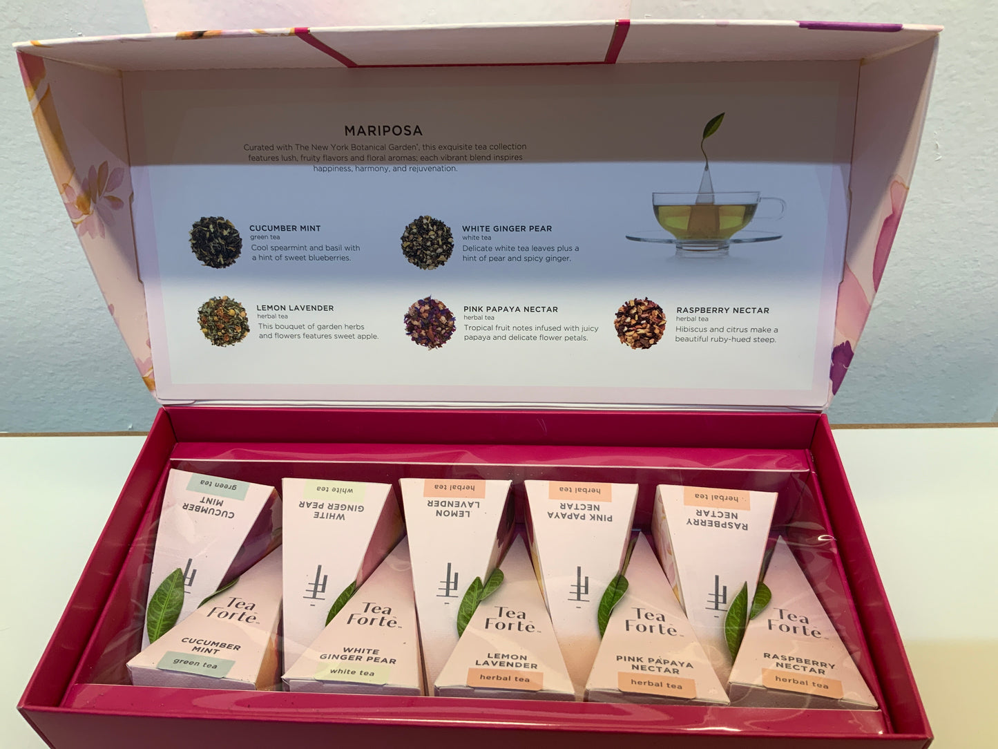 Tea Forte Mariposa Collection