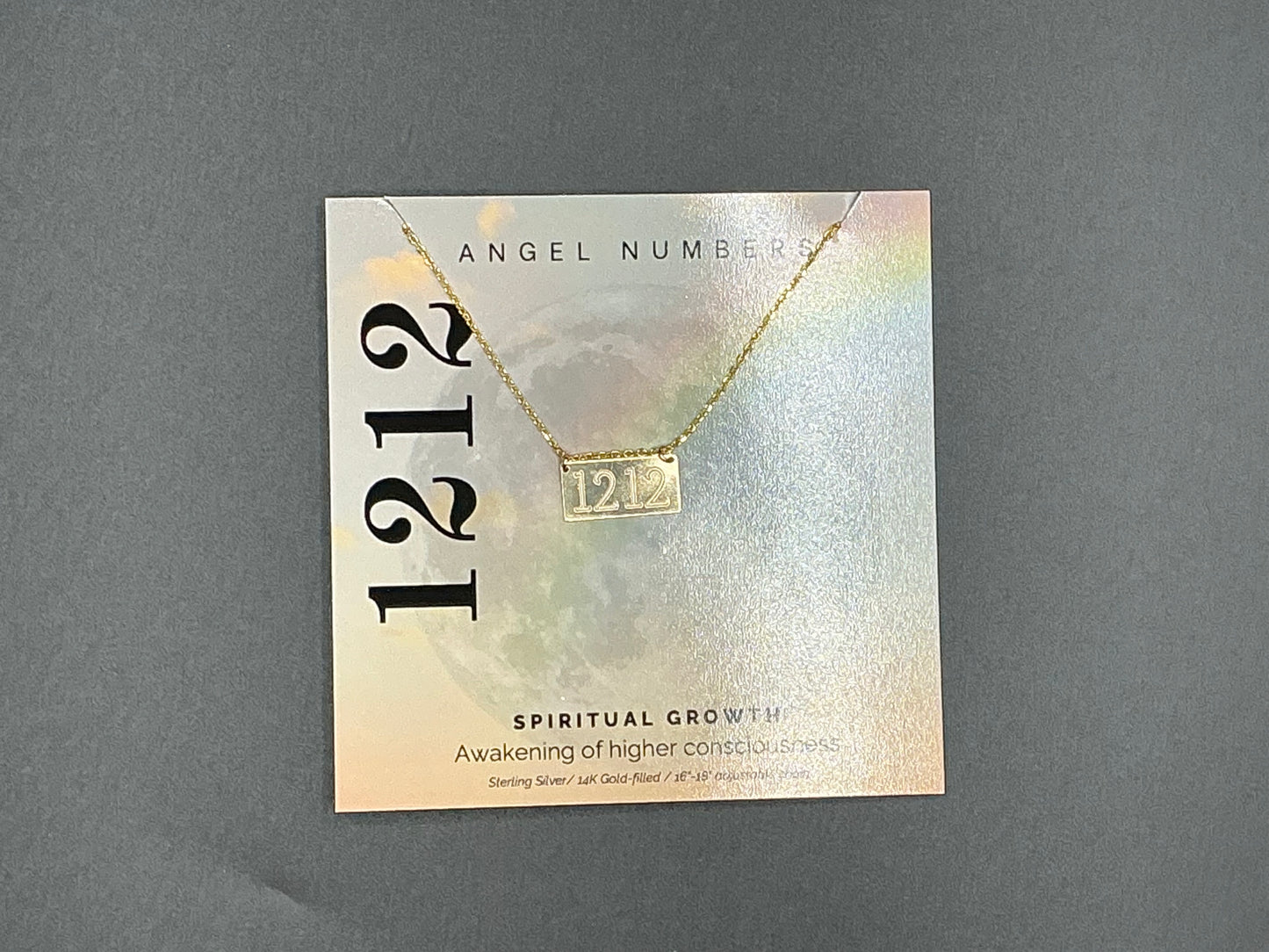 Lotus Jewelry Studio Gold Angel Number 1212 16” Necklace
