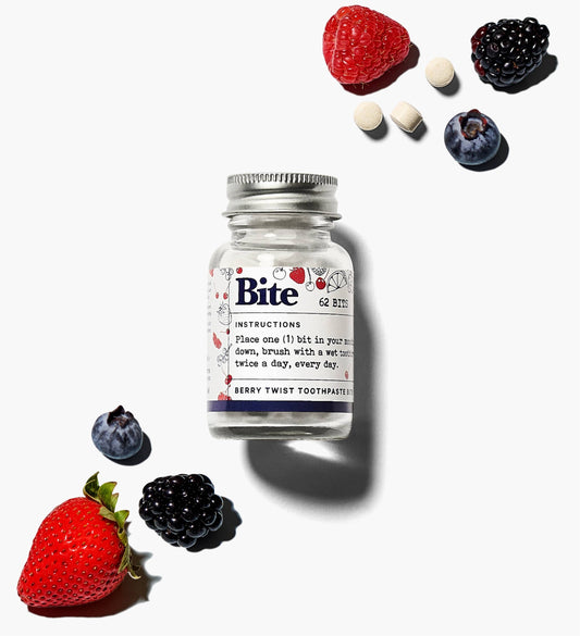 Bite Berry Twist Toothpaste Bits