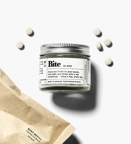 Bite Toothpaste Bits with Fluoride - 2oz - Mint