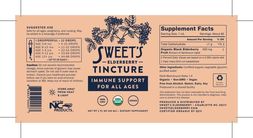 Sweet’s Daily Defense Tincture - 2 oz Gift / Travel Size