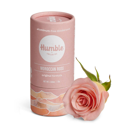 Humble Moroccan Rose deodorant- Plastic Free