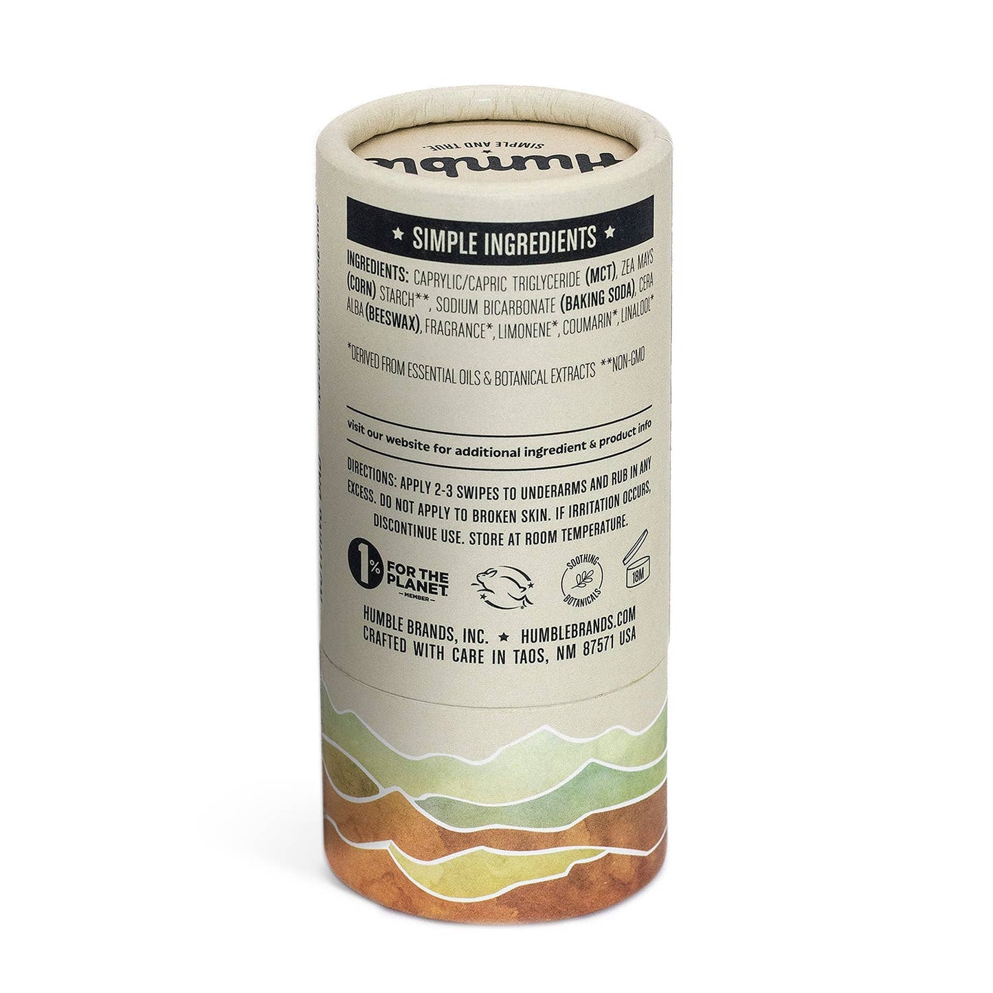 Humble Palo Santo & Frankincense deoderant- Plastic Free