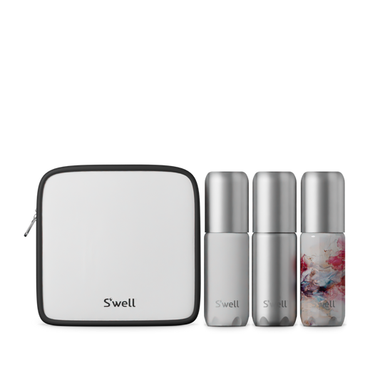 Swell Travel Bottle Set Moonstone