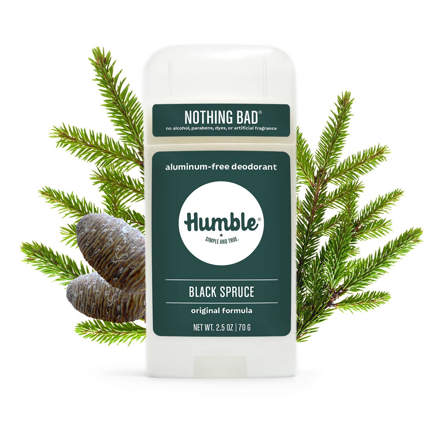 Humble Black Spruce deodorant