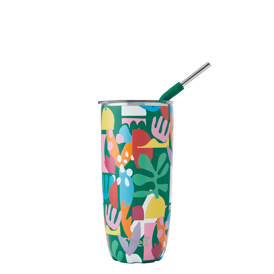 Swell 24oz Paper Cutouts Tumbler with Straw