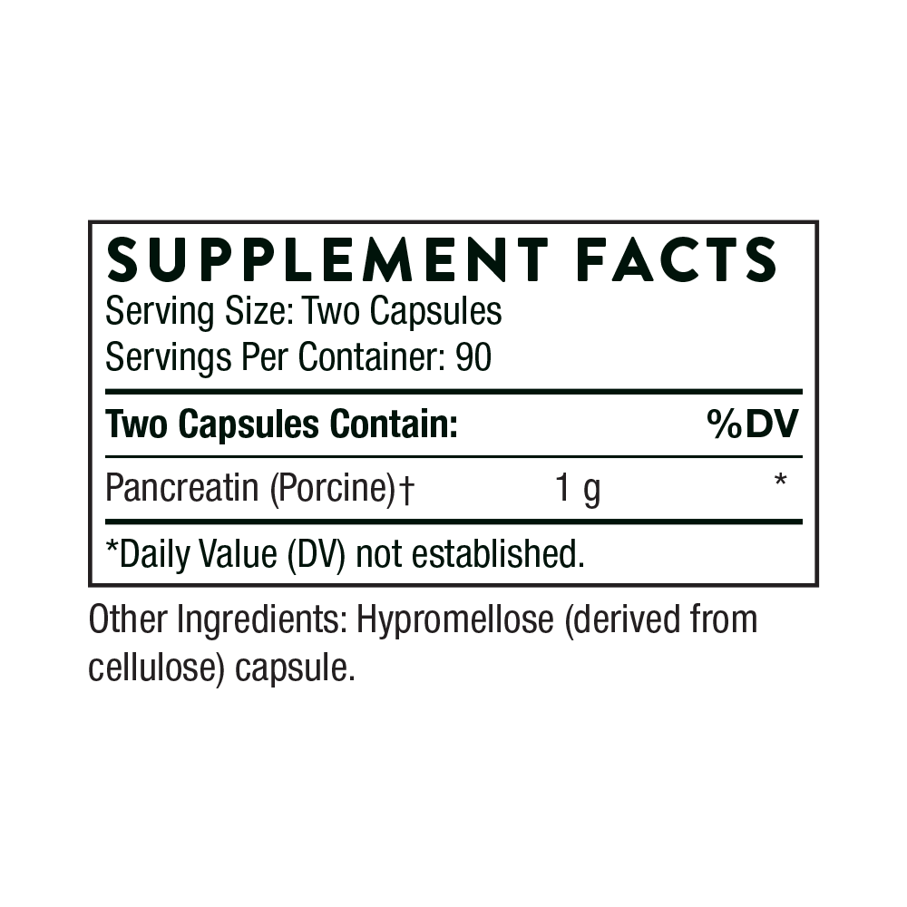 Thorne® Pancreatic Enzymes (formerly Dipan-9)