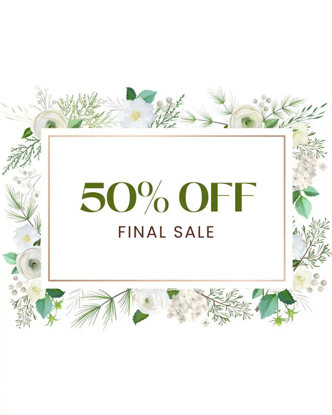 50% OFF Clearance SALE