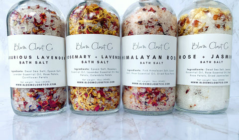 16oz Large Bath Salts: Assorted Scents