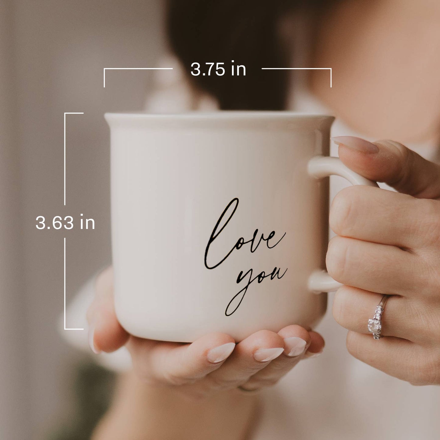 Sweet Water Decor Love You 11oz Campfire Coffee Mug - Home Decor & Gifts