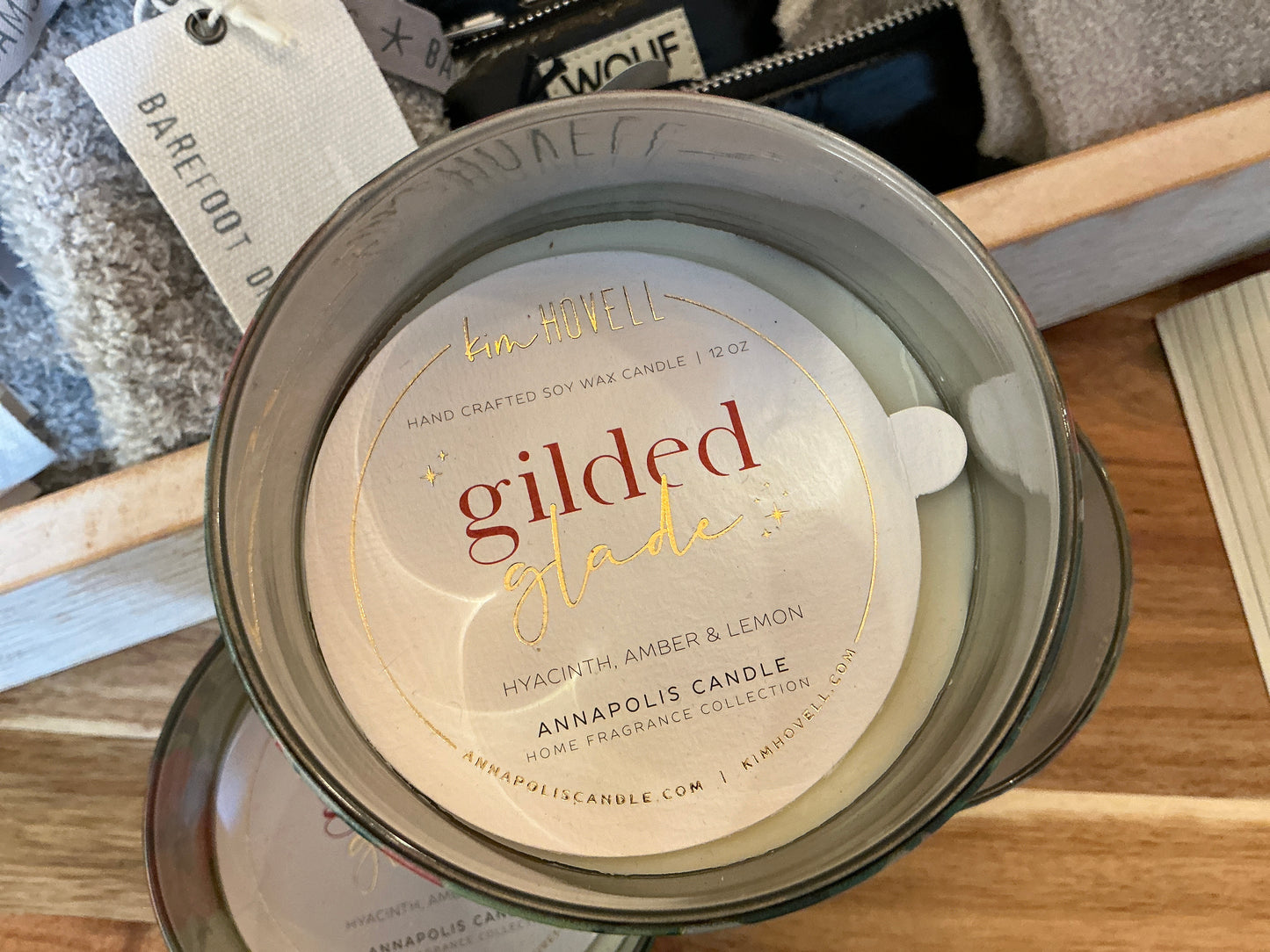 Annapolis Candle Gilded Glade 3 Wick Candle
