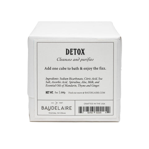 Detox Effervescent Cube 7oz