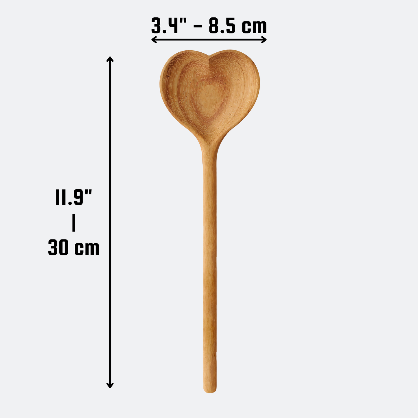 Joy Wooden Heart Spoon - Christmas Gifts