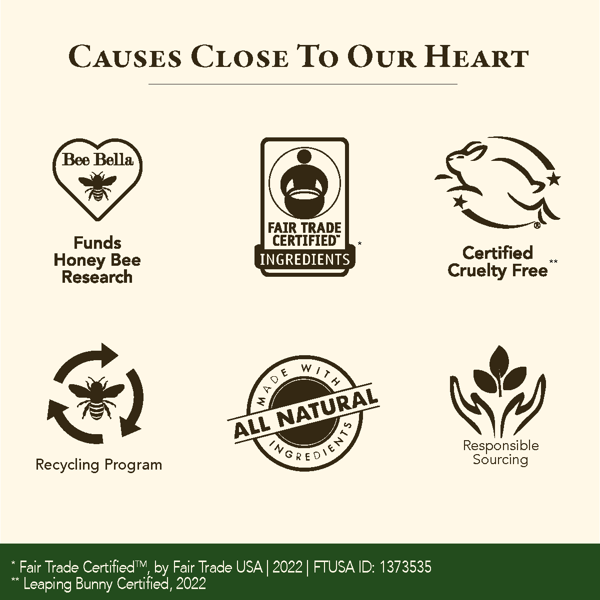 Bee Bella Candy Cane Lip Balm | 6 Pack