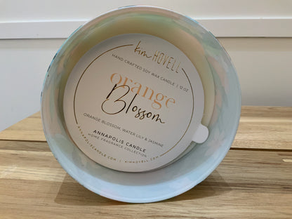 Annapolis Candle ORANGE BLOSSOM 3 wick candle Kim Hovell