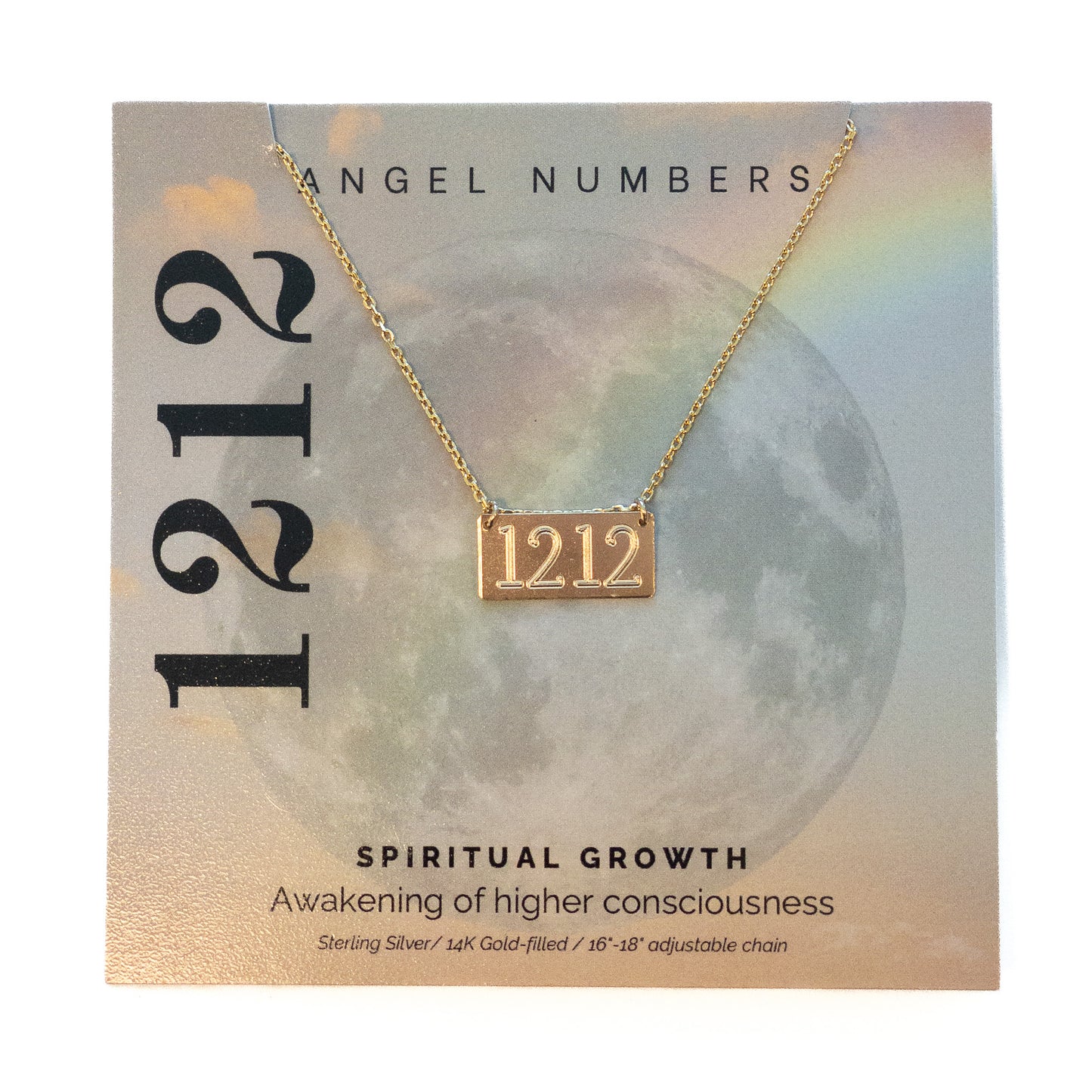 Lotus Jewelry Studio Silver Angel Number 1212 16” Necklace