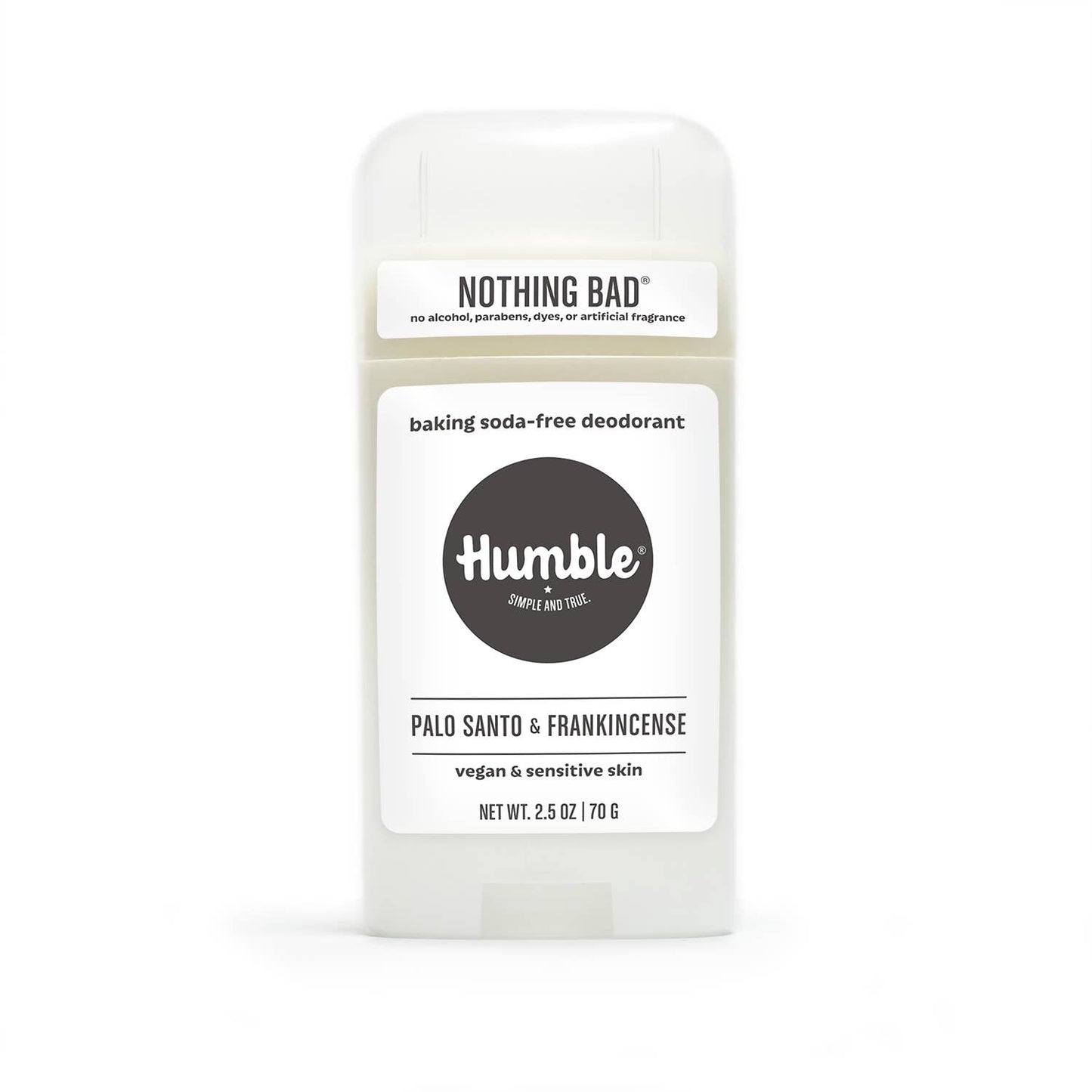 Humble Brands Palo Santo & Frankincense Vegan & Sensitive Deodorant