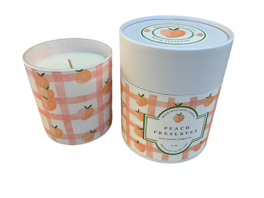 Merriweather Grove Peach Preserves Annapolis Candle