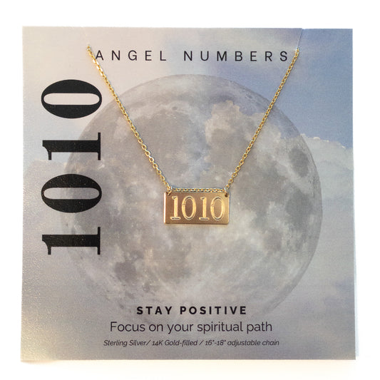 Lotus Jewelry Studio Silver Angel Number 1010 16” Necklace