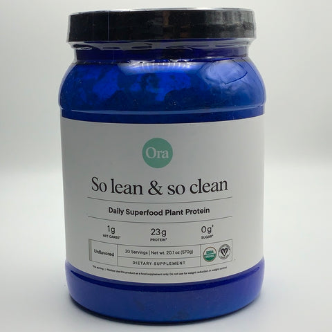 So lean & so clean Vanilla