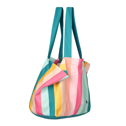 Dock & Bay Everyday Tote Bag - Coastal Candy: Medium (15x7")