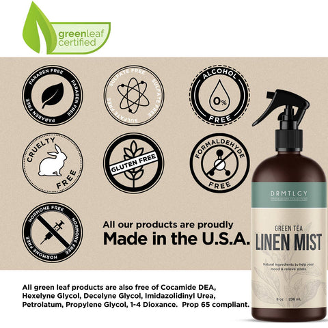 Linen Spray - Green Tea: Clean Linen