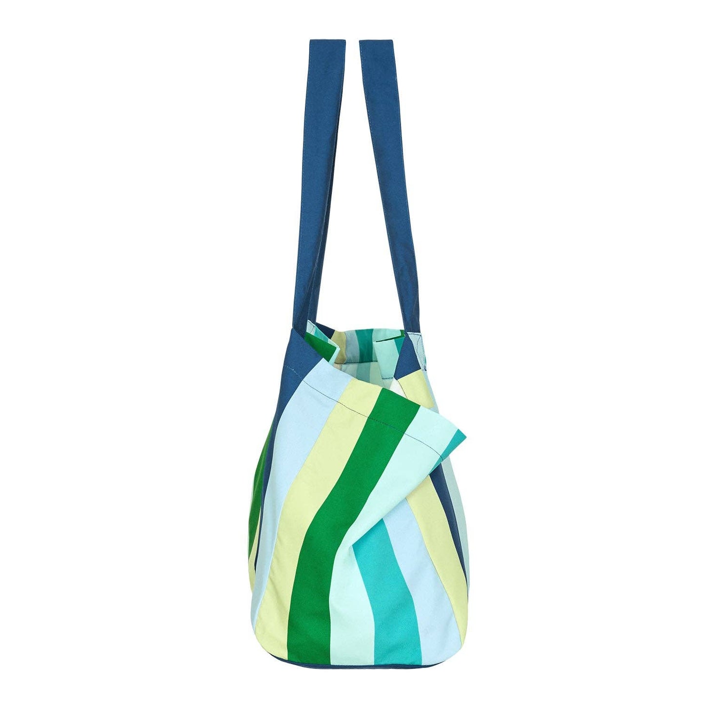 Dock & Bay Foldaway Tote Bags - Cool Lagoon: Medium (15x7 in)