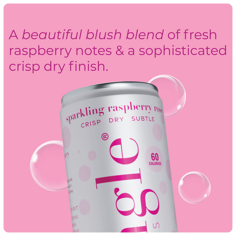 Sparkling Raspberry Rosé 24 Pack (6x 4 12oz Pack Cartons)