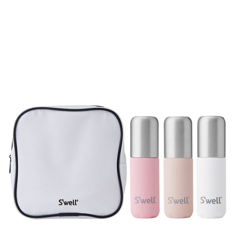 Swell Pink Travel Bottle Set