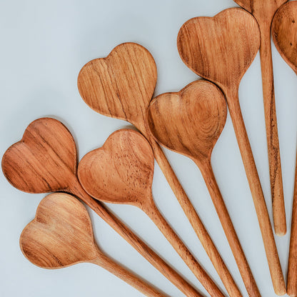 Joy Wooden Heart Spoon - Christmas Gifts
