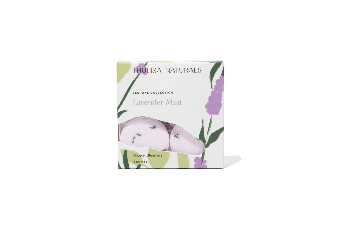 Thulisa Naturals Shower Steamer | Lavender Mint | 4 Pack Gift Set