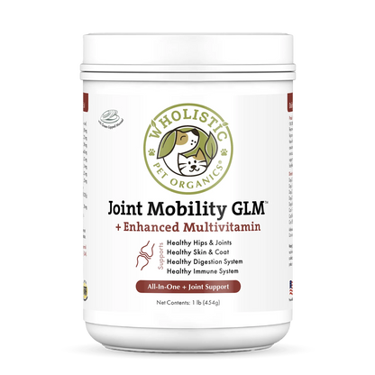 Wholistic Pet Organics Joint Mobility GLM 16oz