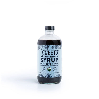 Elderberry Syrup with Blue Agave (SHELF STABLE) - 16 oz