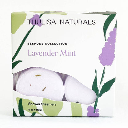 Thulisa Naturals Shower Steamer | Lavender Mint | 4 Pack Gift Set