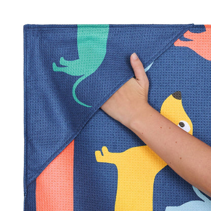 Dock & Bay Dog Towel - Go Long: Medium (35x19 in)