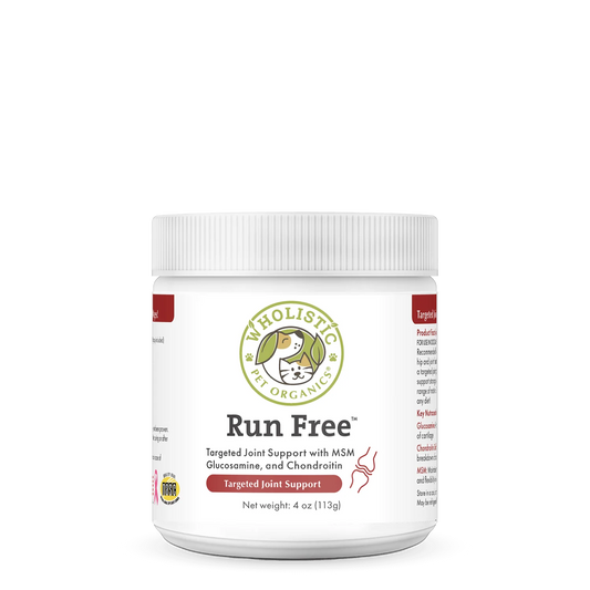 Wholistic Pet Organics Run Free 4oz