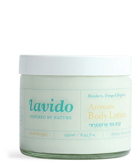 Lavido body lotion mandarin, orange and bergamot