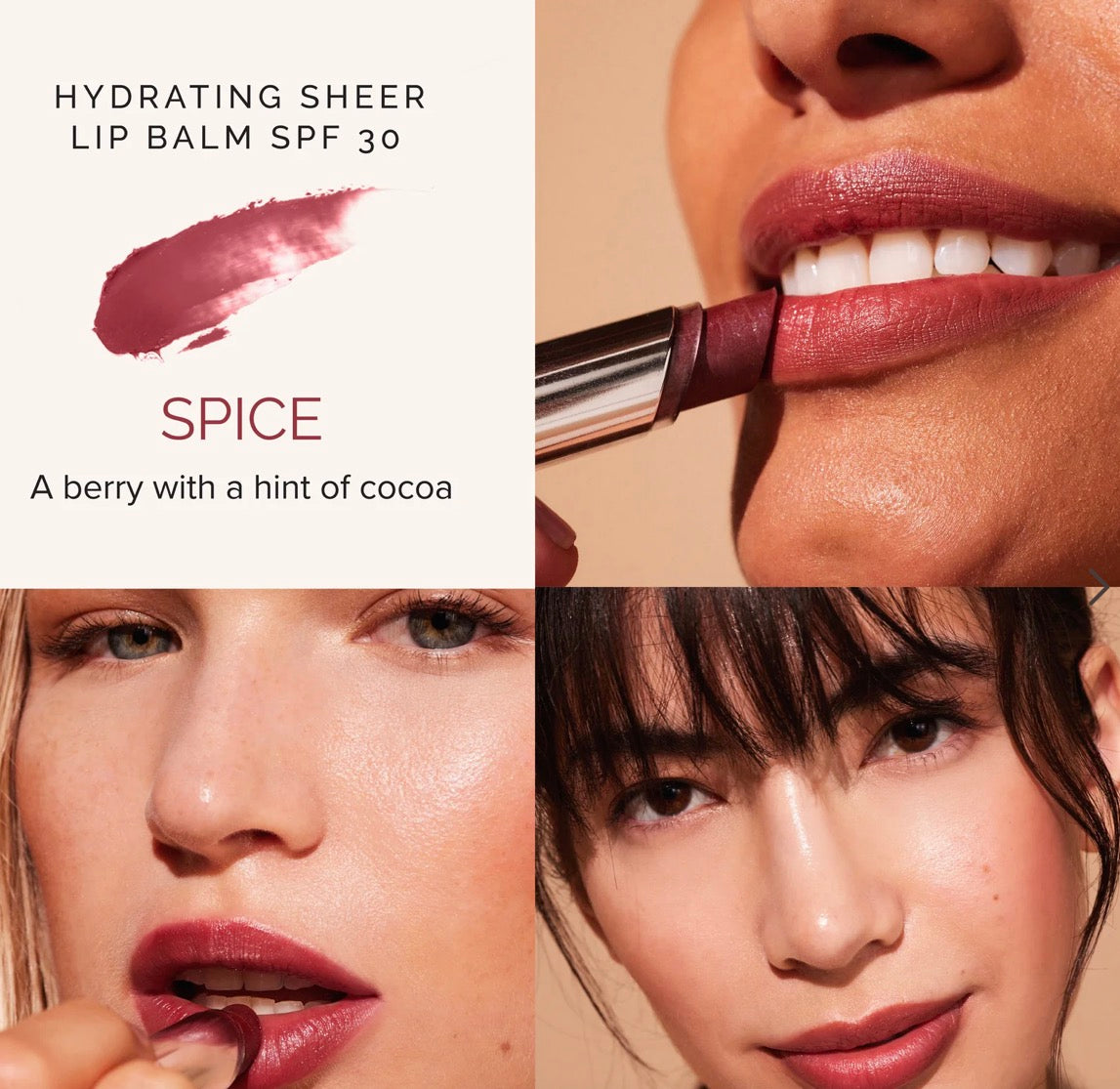 MDSolarSciences Hydrating Sheer Lip SPF30 Balm Spice