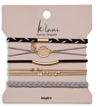 K’lani Hair Tie Bracelet Inspire Medium