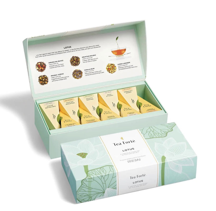 Tea Forte Lotus Tea 10 tea infusers