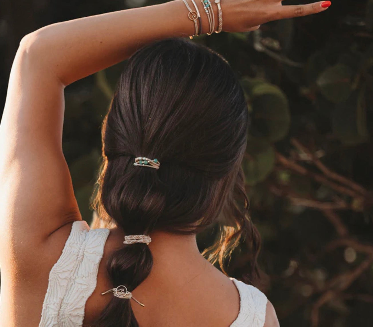 K’lani Hair Tie Bracelet Reflect Medium